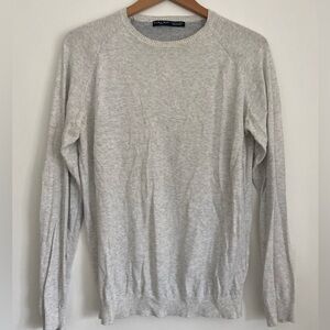 ZARA 100% cotton sweater. Soft, thin and light